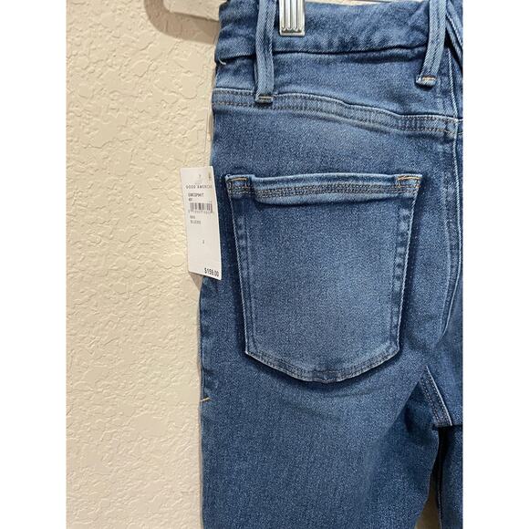 Good American Good Waist Crop Jeans Size 26 New with Tags - Picture 10 of 10